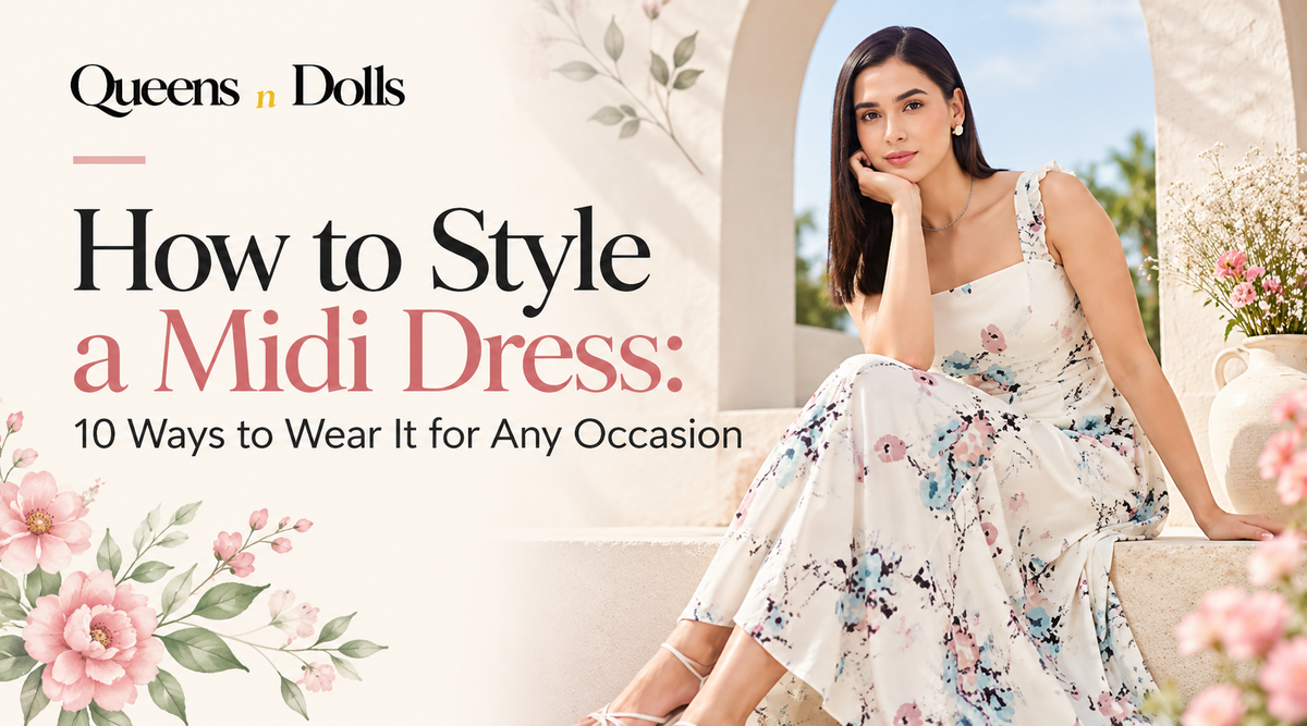 How to Style a Midi Dress: 10 Ways to Wear It for Any Occasion