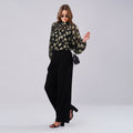 Noir Gold Luxe Top