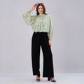 Mint Gold Aura Top