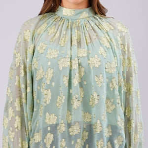 Mint Gold Aura Top