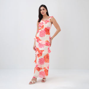 Petallia Ruffle Dress