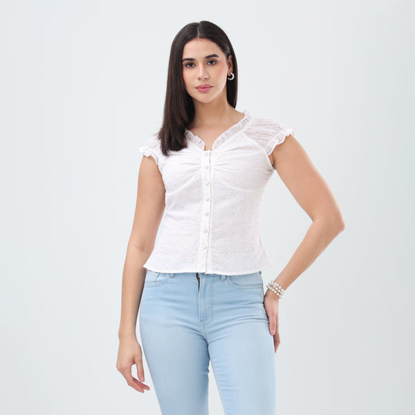Eyelet dreamy Top
