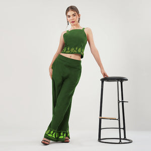 Botanic Charm Co-ord Set (Green)