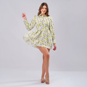 Sunny Bloom Mini Dress