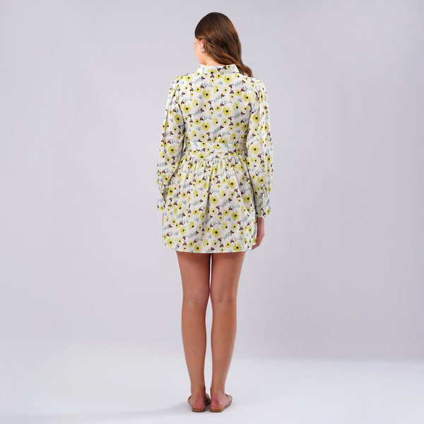 Sunny Bloom Mini Dress