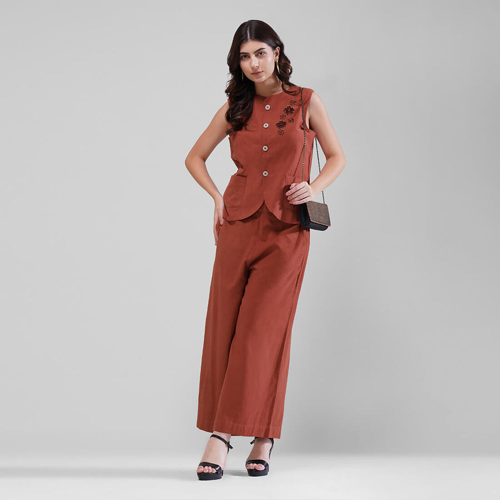 Rustic Red Co-ord Set