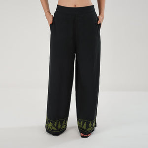 Botanic Charm Co-ord Set (Black)