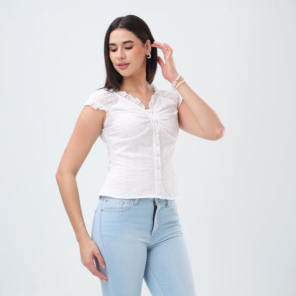 Eyelet dreamy Top
