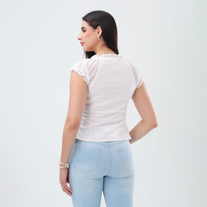 Eyelet dreamy Top