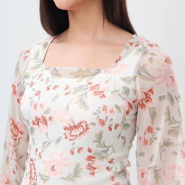 Floral Grace Kurti