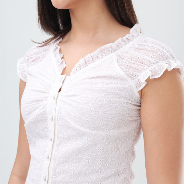 Eyelet dreamy Top
