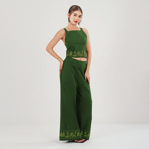 Botanic Charm Co-ord Set (Green)