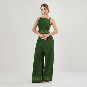 Botanic Charm Co-ord Set (Green)