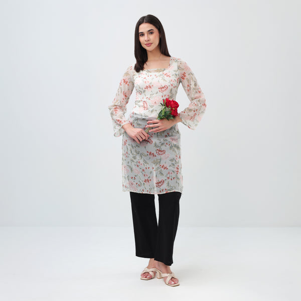 Floral Grace Kurti