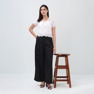 Eyelet Charm Top