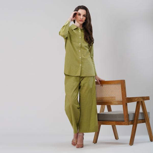 Olive Classic Co-ord Set