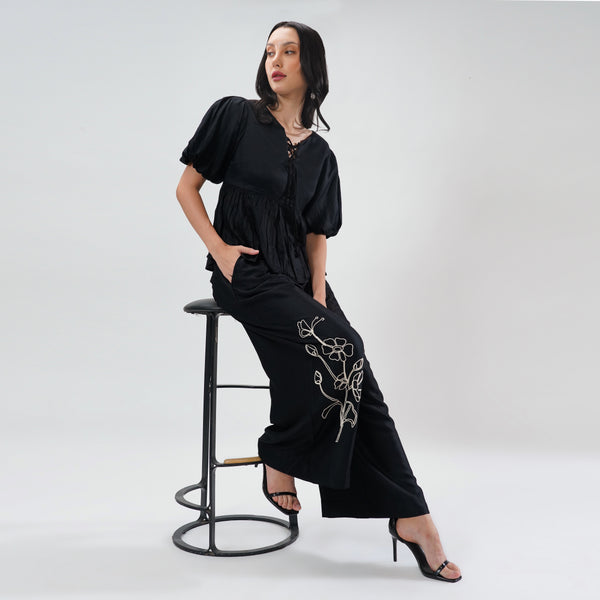 Noir Chic Co-ord Set