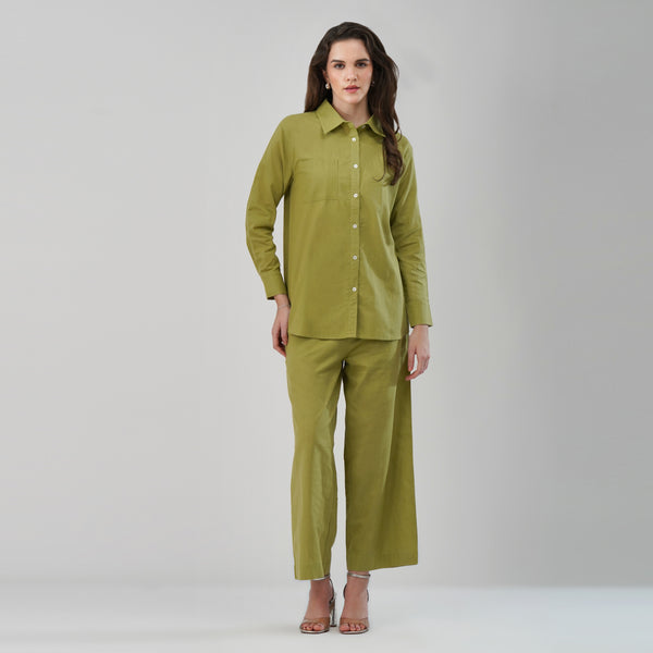 Olive Classic Co-ord Set