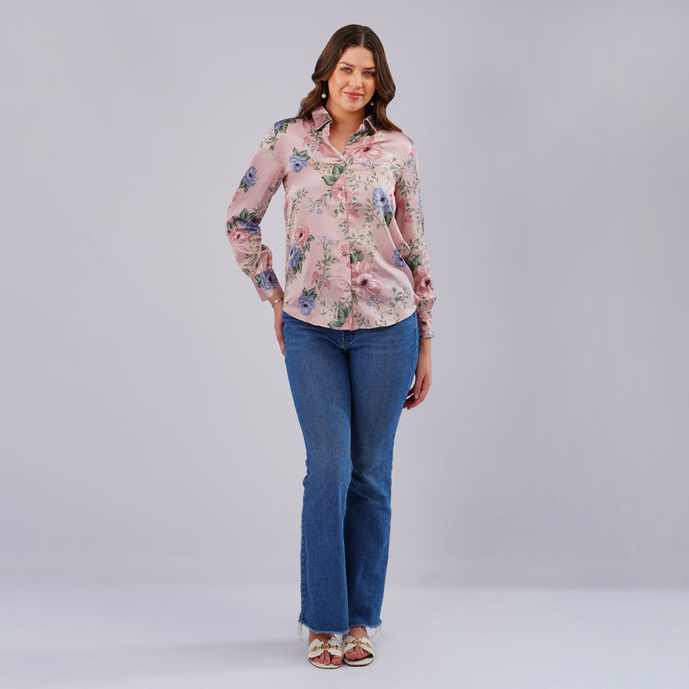 Pastel Bloom Floral Shirt