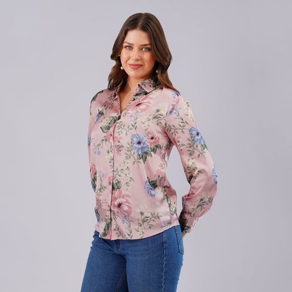 Pastel Bloom Floral Shirt