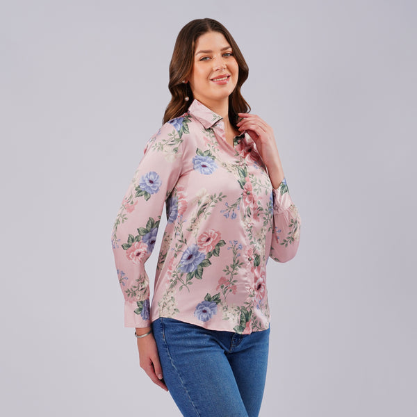 Pastel Bloom Floral Shirt