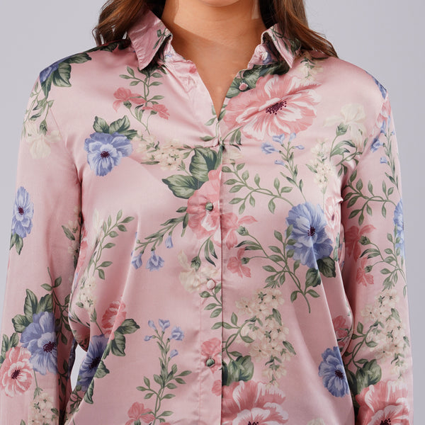 Pastel Bloom Floral Shirt