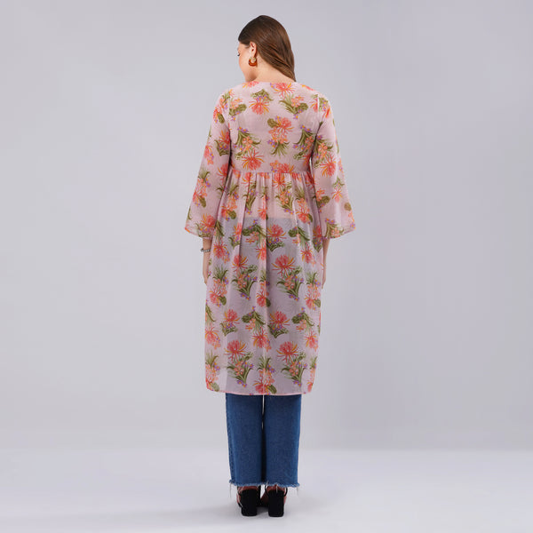 Soft Petals Floral Kurti