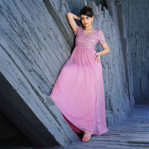 Rose Quartz Luxe Gown