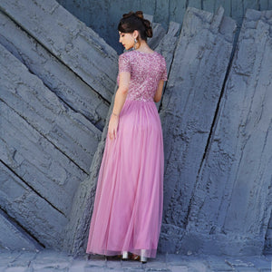 Rose Quartz Luxe Gown