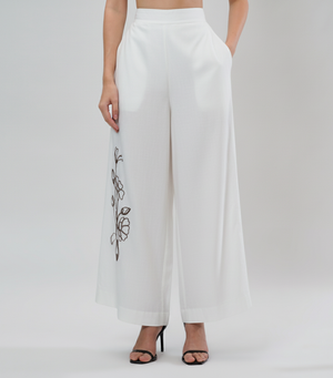 Noir Chic Co-ord Set (White)