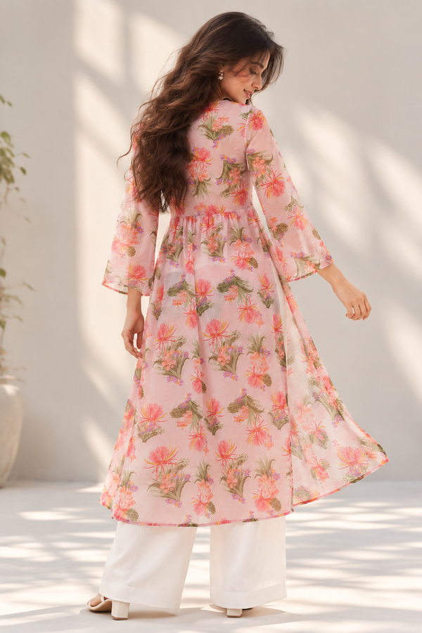 Soft Petals Floral Kurti