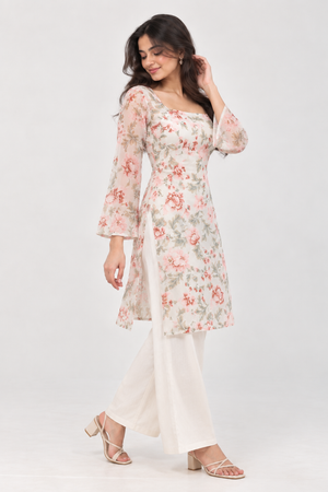 Floral Grace Kurti