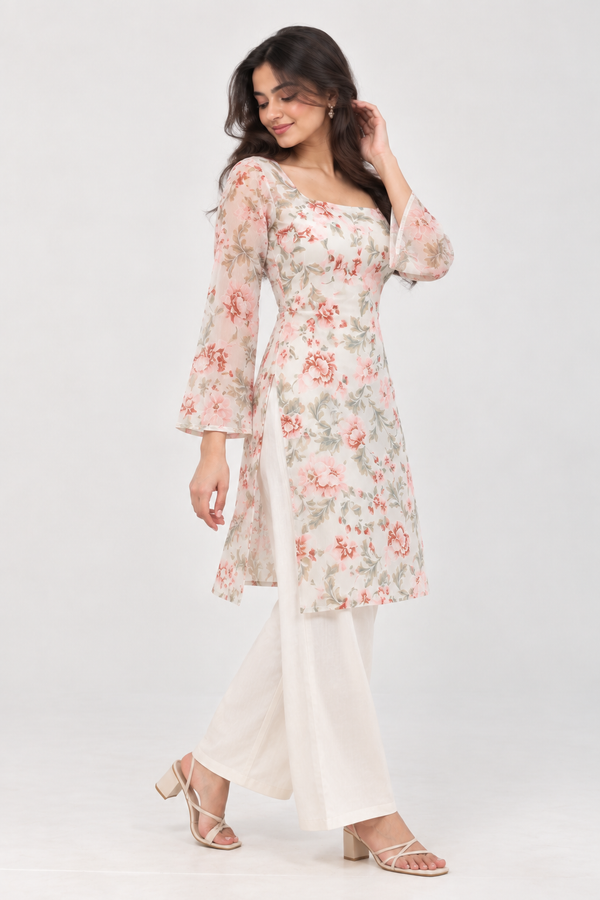 Floral Grace Kurti