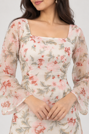 Floral Grace Kurti