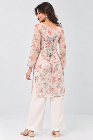 Floral Grace Kurti
