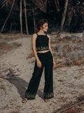 Botanic Charm Co-ord Set (Black)
